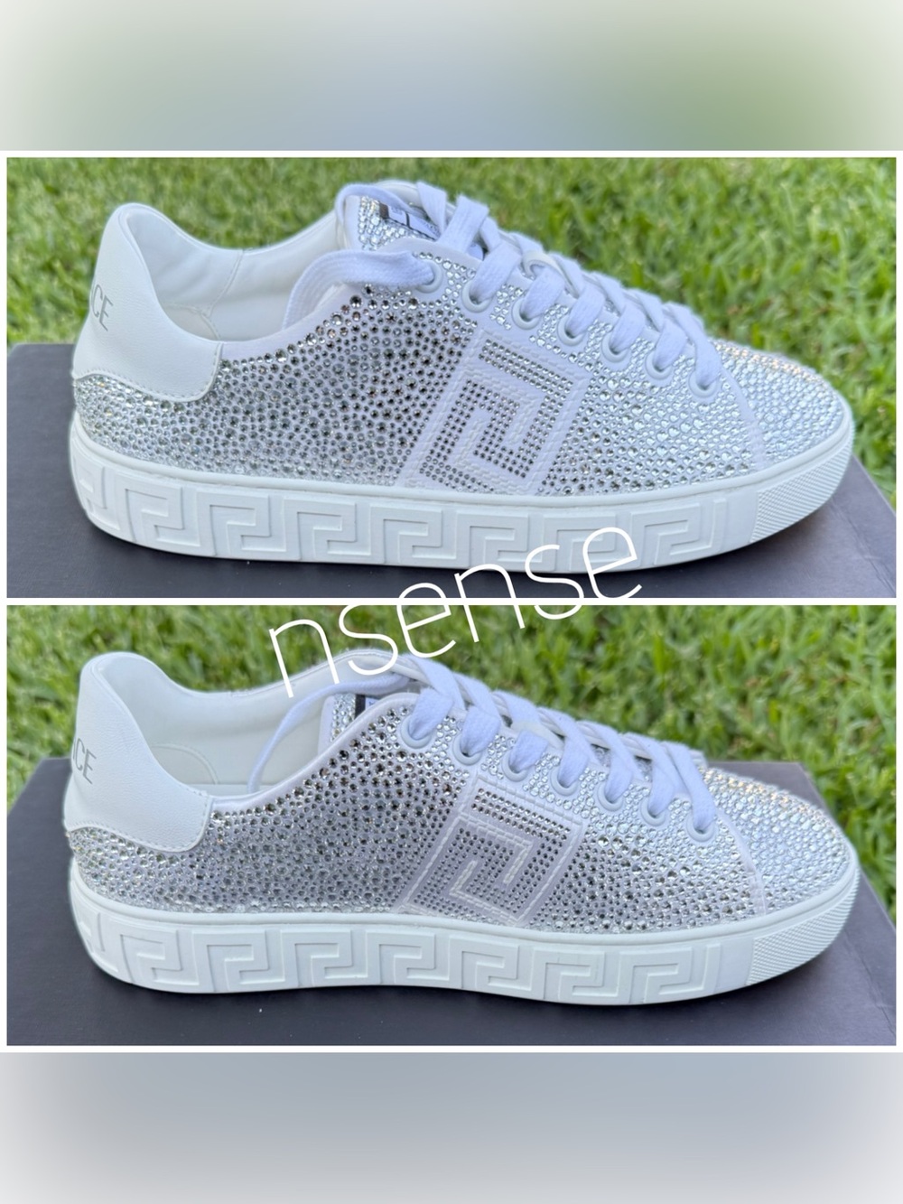 Versace Swarovski Limited Edition Sneakers